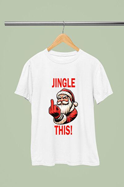 MAGORS TRIOC DE BUMBAC CU MÂNĂ SCURTĂ, CU FORMĂ REGULARĂ, CU TEMĂ DE ANUL NOU...