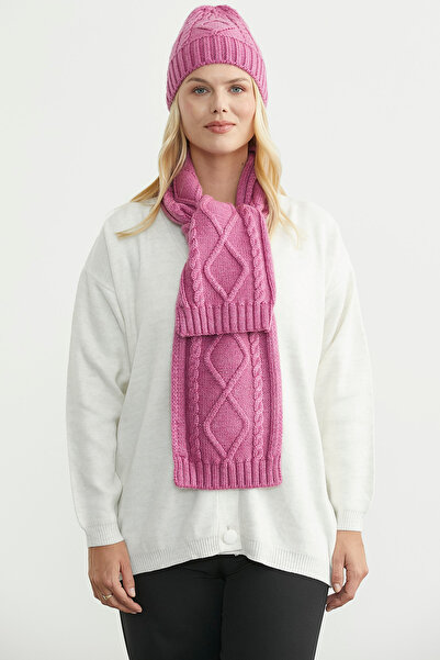 Sementa Knitted Scarf - Rose