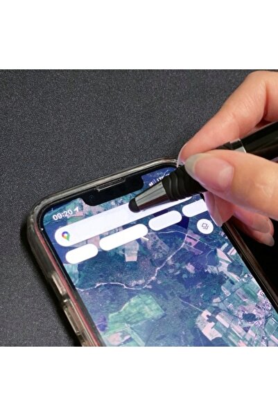 zola Pen set with retractable note sheet, 6 pieces, 2 colours, blue and black lead, tip for screen