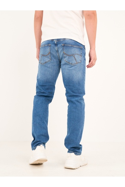 Timeout Men's regular jeans with faded look