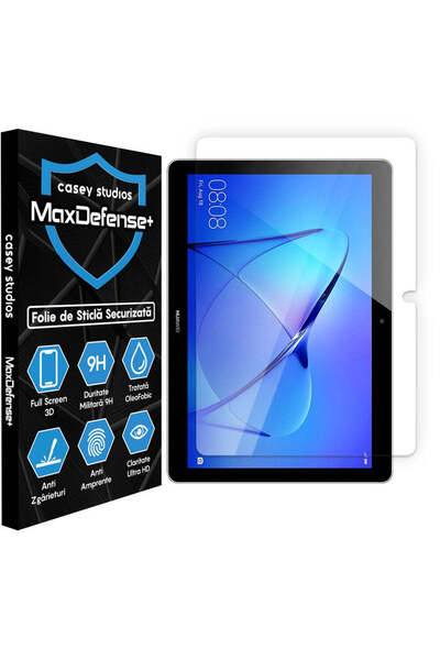 Casey Studios Folie Huawei Mediapad T3 10", Full Cover, Ultra HD, Anti Zgarieturi, Anti Socuri, Transparenta