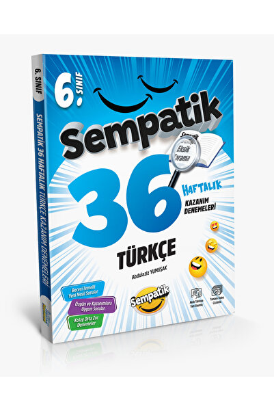 Ünlüler Karması 6. SINIF SEMPATİK TÜRKÇE 36 HAFTALIK KAZANIM DENEMELERİ