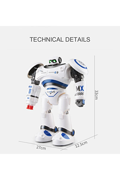 JJRC R1 Defender Remote Control Combat Robot Toy (Blue)