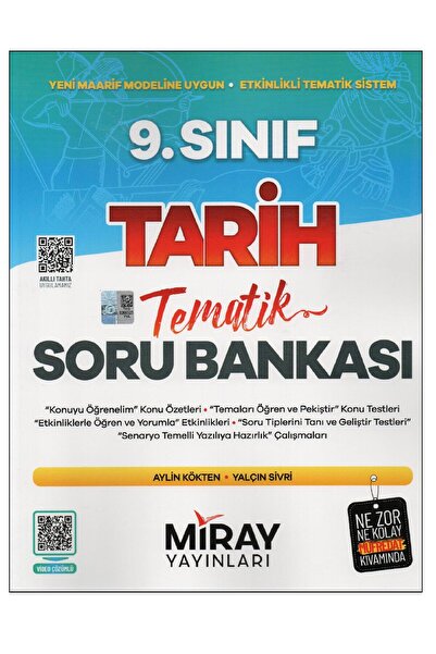 Miray Yayınları Miray 9. Sınıf Tarih Tematik Soru Bankası