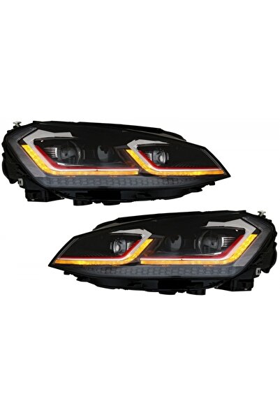 OEM Faruri LED RHD compatibil cu VW Golf 7 VII (2012-2017) Facelift G7.5 GTI ...