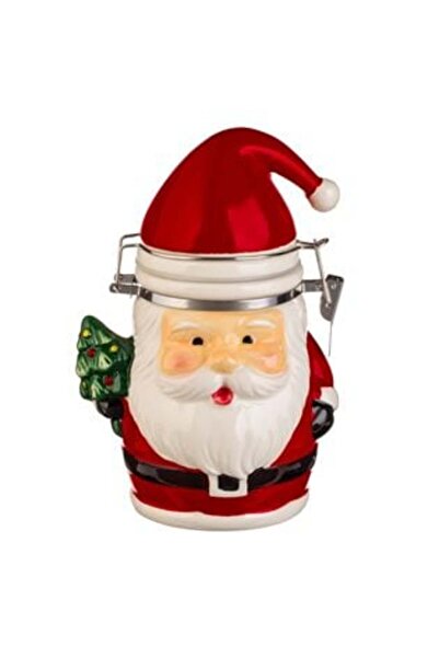 SHOPIENS Ceramic Storage Container Santa Claus 550 ml