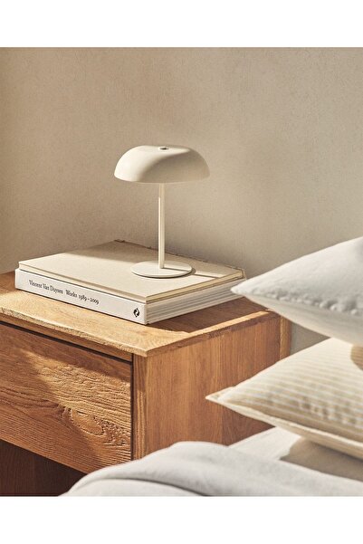 Enma Home Dokunmatik Dekoratif Krem Lambader