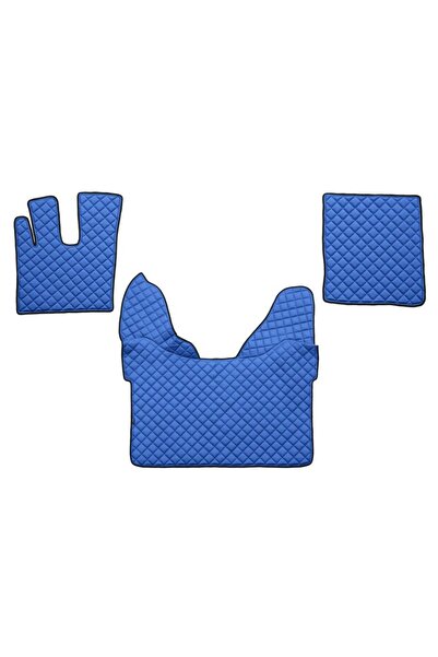 OEM SET COVORASE PREMIUM LUX PIELE DAF XF 2012- ALBASTRU