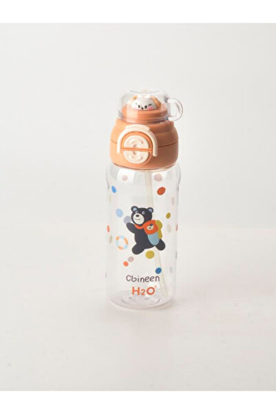 Tohana H2O Cute Patterned Polycarbonate Water Bottle 650 ml