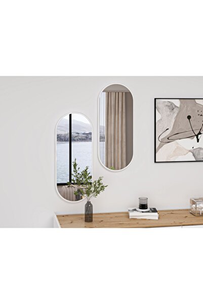 Minar Mitra Konsol Aynası - Beyaz