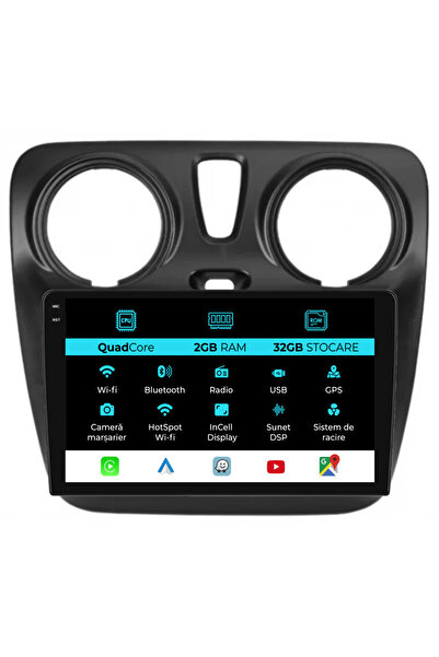 OEM Navigatie Dedicata Dacia Dokker Lodgy (2012-2020),Incell 9Inch, 2Gb Ram, ...