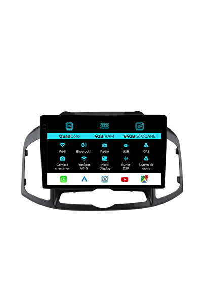 OEM Navigație dedicată Chevrolet Captiva (2011-2016), QuadCore, 10 inci, 4 GB...