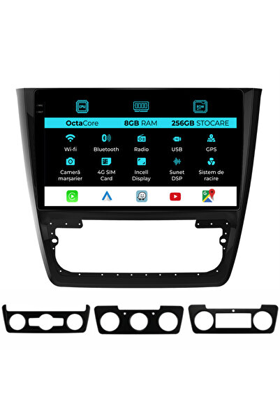 OEM Navigatie Dedicata Skoda Yeti (2009-2017), Incell 10Inch, 8Gb Ram, 256Gb ...