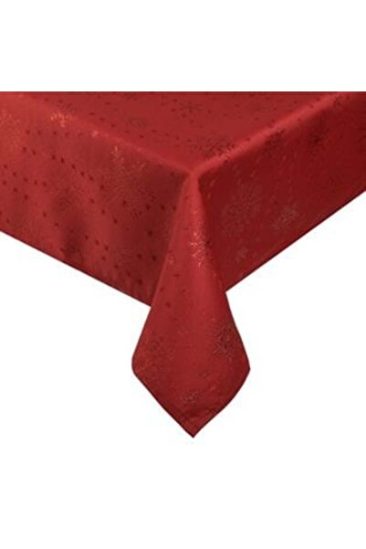 SHOPIENS Decorative Christmas Tablecloth Red 120 x 120 cm