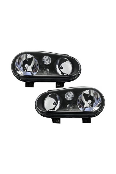 OEM Faruri compatibil cu VW Golf IV 4 (1997-2003) Negru