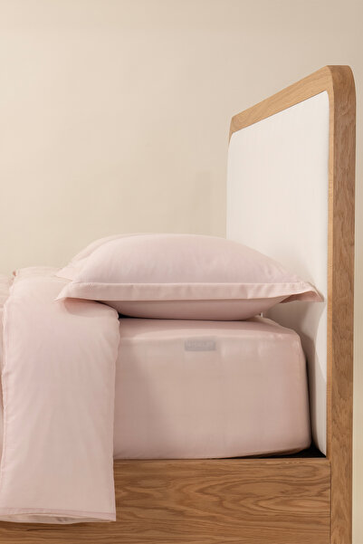 Penelope 100% лійозель Постільна білизна 260x240 см Пудра - Серія Celine