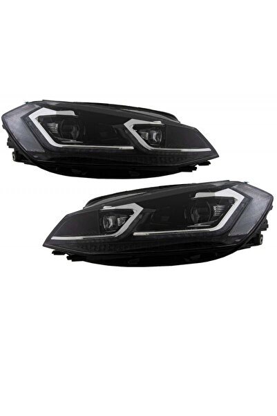 OEM Faruri LED VW Golf 7.5 VII Facelift 2017-up cu Semnal Dinamic