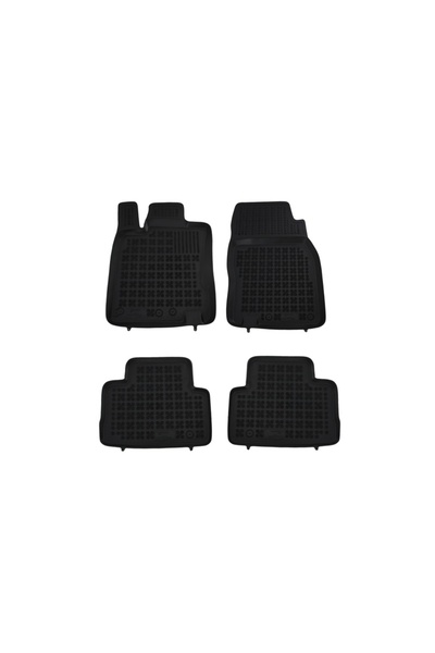 OEM Covorase Presuri Auto Negru din Cauciuc compatibil cu NISSAN Qashqai II J...