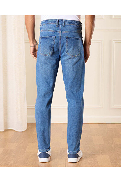 REDTAG Men Blue Standard Fit Jeans