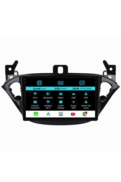 OEM Navigatie Dedicata Opel Corsa E Adam (2012-2019), 9Inch, 2Gb Ram, 32Gb St...