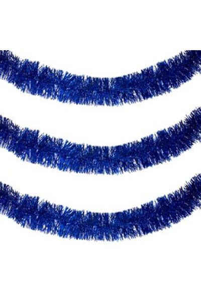 SHOPIENS Μπλε Χριστουγεννιάτικη Πούλιες 3 μ. x 10 εκ.