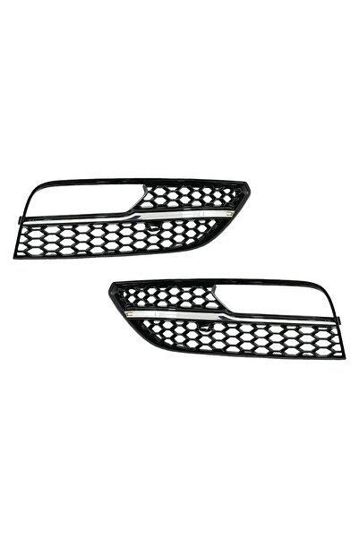 OEM Grile Laterale Proiectoare compatibil cu Audi A3 8V (2013-2015) RS3 Desig...