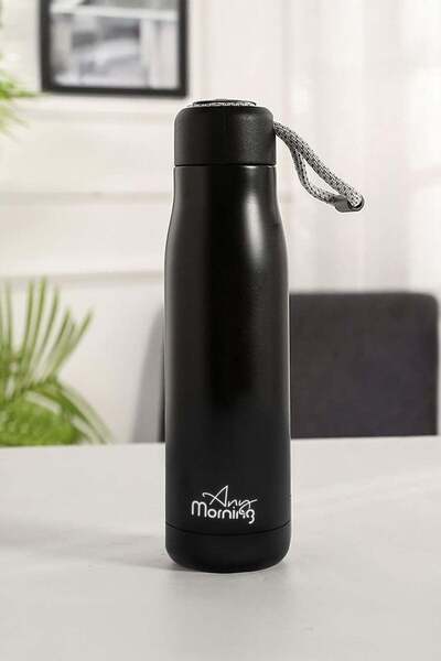 Any Morning Vacuum Insulated Thermos Bottle 600ml (Double-Layer Stainless Steel)