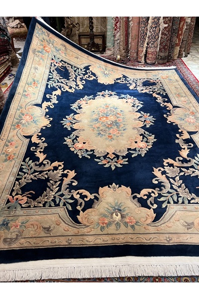 RD RAMAZAN DAĞ EL HALI SANATI El Dokuma Kabartmalı Çin Halısı 2 El Ebat 305x245