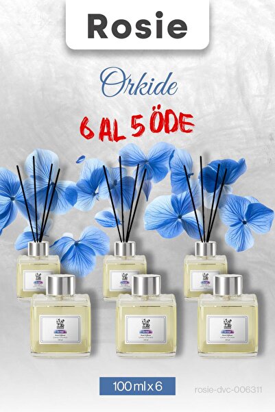 rosie Orkide 6 AL 5 ÖDE, Çubuklu Oda Kokusu 100 ml