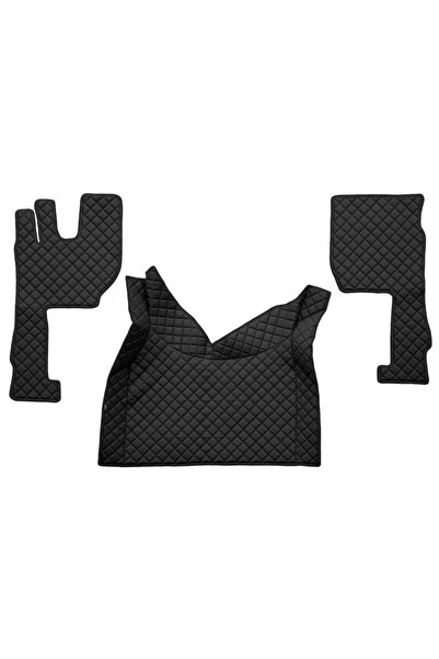 OEM SET COVORASE PREMIUM LUX PIELE VOLVO FH16 2014-, NEGRU