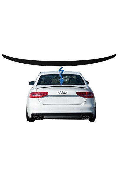 OEM Eleron Portbagaj compatibil cu Audi A4 B8 Sedan (2008-2015) Negru Mat