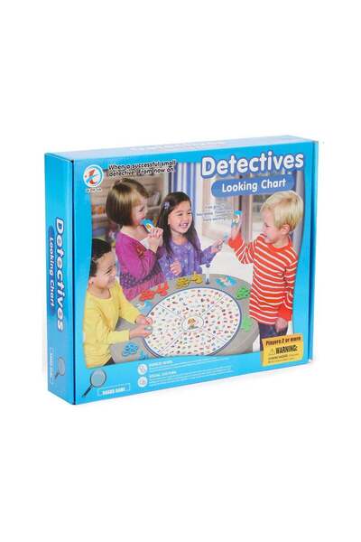 genernic لعبة لوحة "مخطط البحث للمحققين تشي تشي جيا" - تحدي الملاحظة والذاكرة...