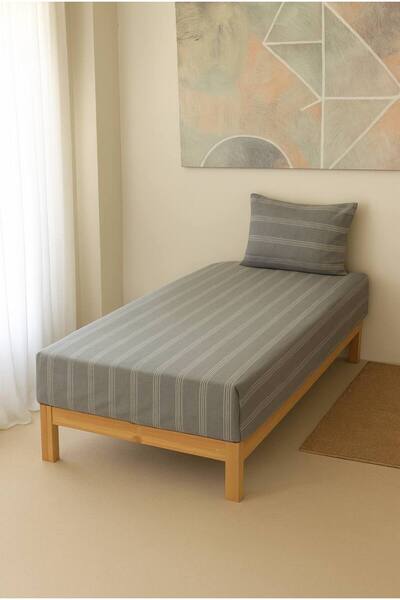 Ersperto Buldan Işi Striped Sheet Set / Set for Single Bed 100X200Cm