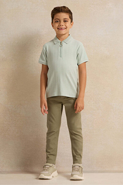 REDTAG Boys Green Jeans