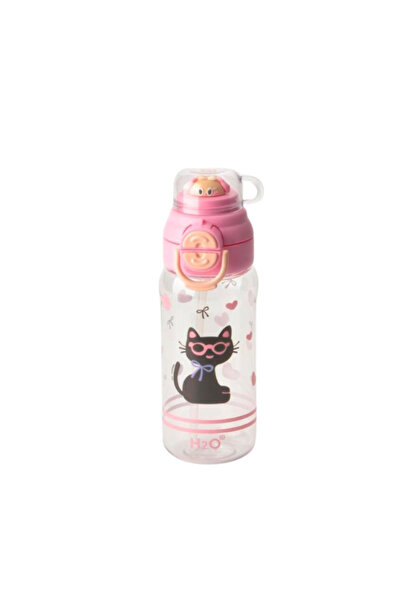Tohana H2O Cute Patterned Polycarbonate Water Bottle 650 ml