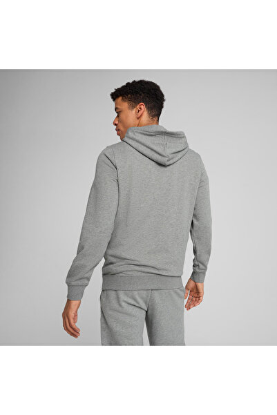 Puma Απαραίτητο Νο. Ανδρικό φούτερ με λογότυπο σε γκρι χρώμα