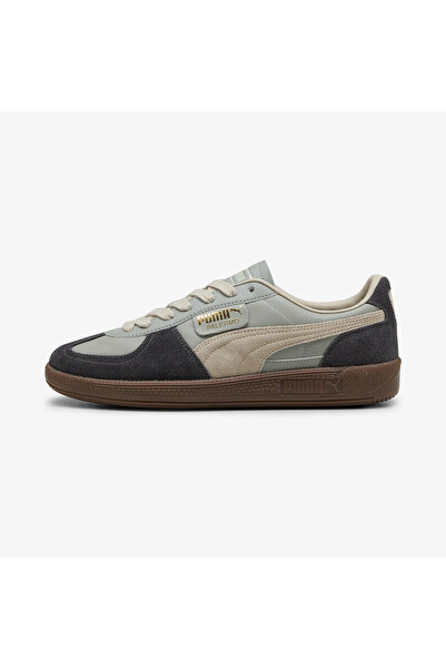 Puma Palermo Leather Unisex Gray Sports Shoes