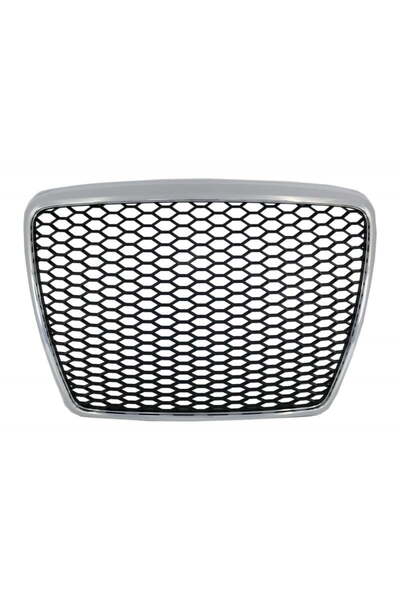 OEM Grila radiator compatibil cu Audi A6 4F 4F2 C6 (2004-2011) RS Design Crom