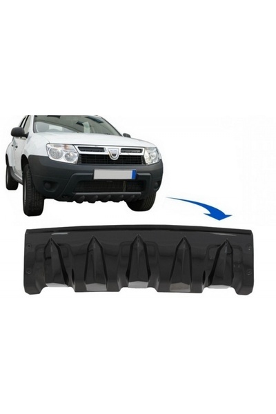 OEM Protectie Bara Fata compatibil cu Dacia Duster 4x4 / 4x2 (2010-2017) Negr...