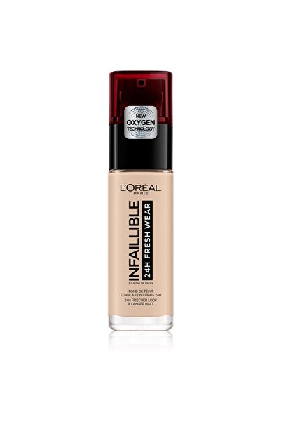 L'Oreal Paris , Infaillible 24H Matte, Hydrating, Liquid Foundation, 140, Golden Beige, SPF 25, 30 ml