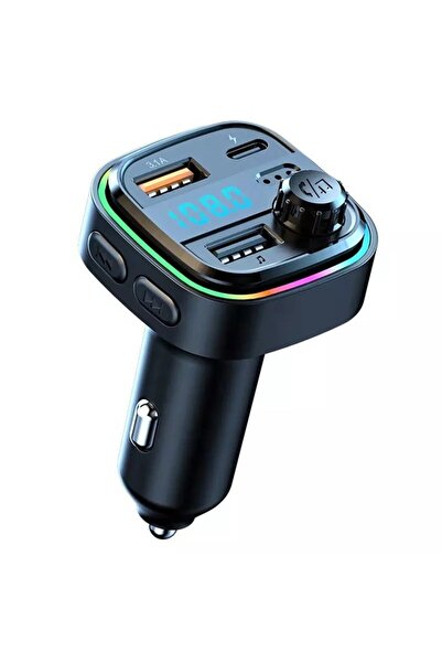 OEM Modulator FM 12-24V Bluetooth 5.0 cu functie de incarcator auto Fast Char...