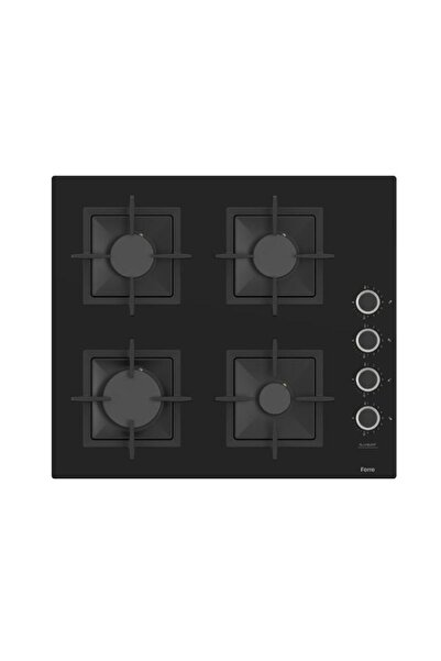 Ferre SC205 FA FLAME ART Siyah Ocak