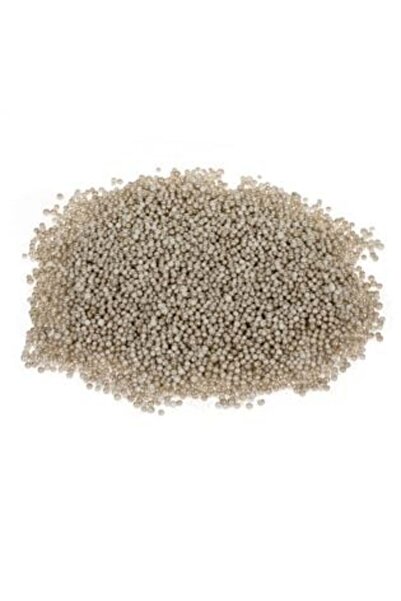 SHOPIENS Decorative Christmas Foam Balls Beige Champagne with Glitter - 100 g