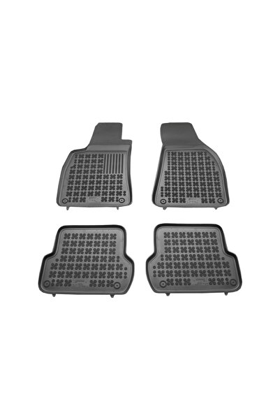 OEM Covorase Presuri Auto Negru din Cauciuc compatibil cu SEAT Exeo 2008- Flo...