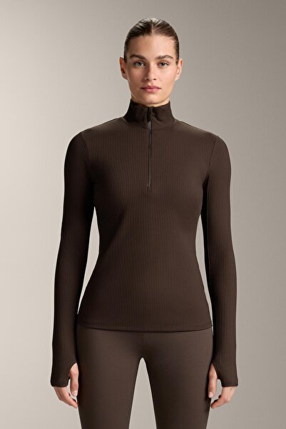 Oysho Thermal base layer rib T-shirt