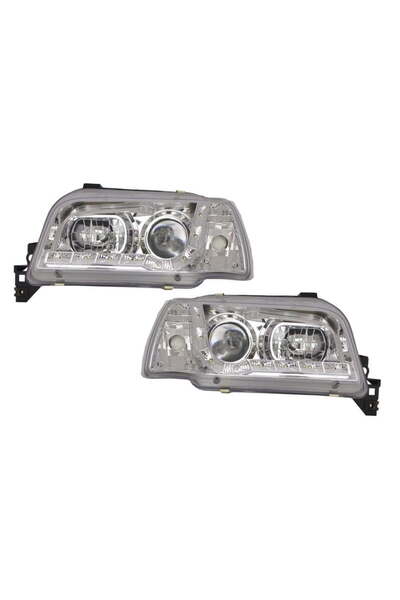 OEM Faruri compatibil cu RENAULT Clio 1 S57 (1991-1996) Crom