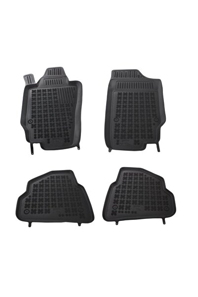 OEM Covorase Presuri Auto Negru din Cauciuc compatibil cu SEAT Ibiza 2008