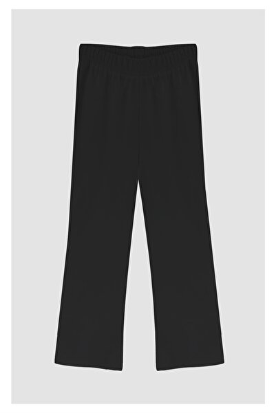 Moodbasic YENİ KADIN GENİŞ PAÇA KREP PANTOLON MB20.56