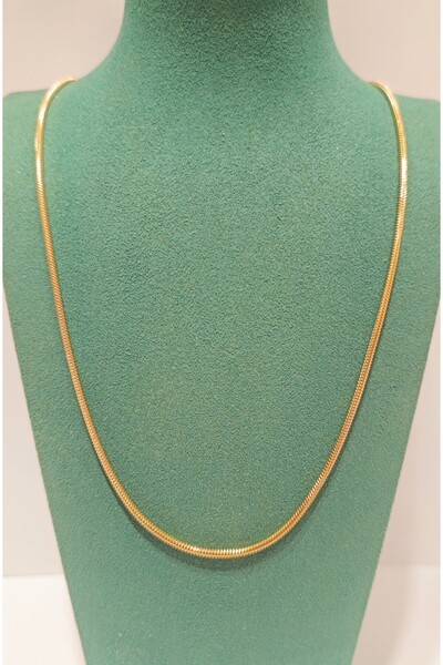 Monalisa Home قلادة رجالية فاخرة من الفولاذ اللامع بتصميم سلسلة