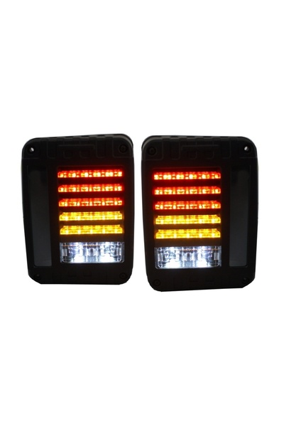 OEM Stopuri Full LED compatibil cu JEEP Wrangler / Rubicon JK (2007-2017)